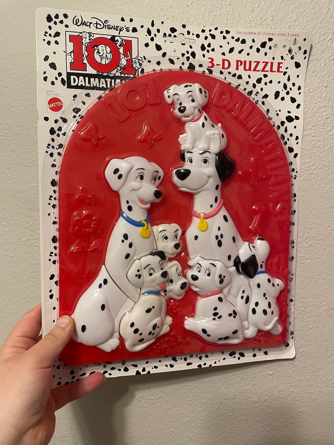 Vintage Disney 101 Dalmatians 3D Puzzle Mattel Toys UNOPENED - Etsy