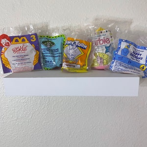 Mystery Sealed Fast food Toy Bundle Of 3 McDonalds, Burger King 90s 00s
