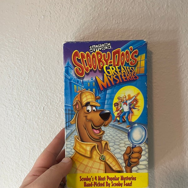 Scooby-Doo's Greatest Mysteries Cartoon Network VHS