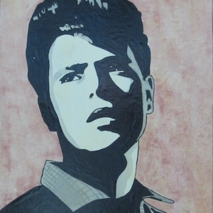 Cliff Richard, Original Pen & Ink Drawing - Including Black Frame
