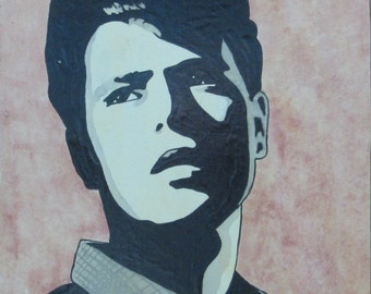 Cliff Richard, Original Pen & Ink Drawing - Including Black Frame