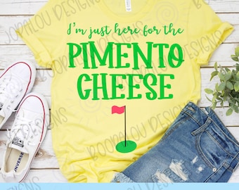 Pimento Cheese Golf PNG, Digital Download for Sublimation