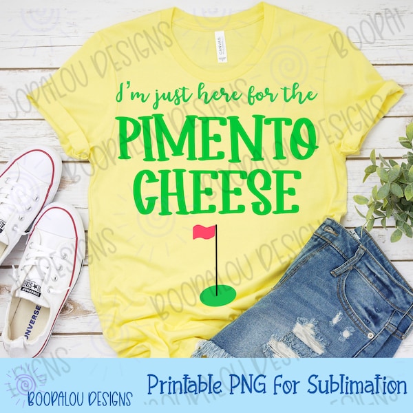 The Master's Digital PNG download, Pimento Cheese PNG, Master's PNG, golf png digital download, png download for sublimation, digital png