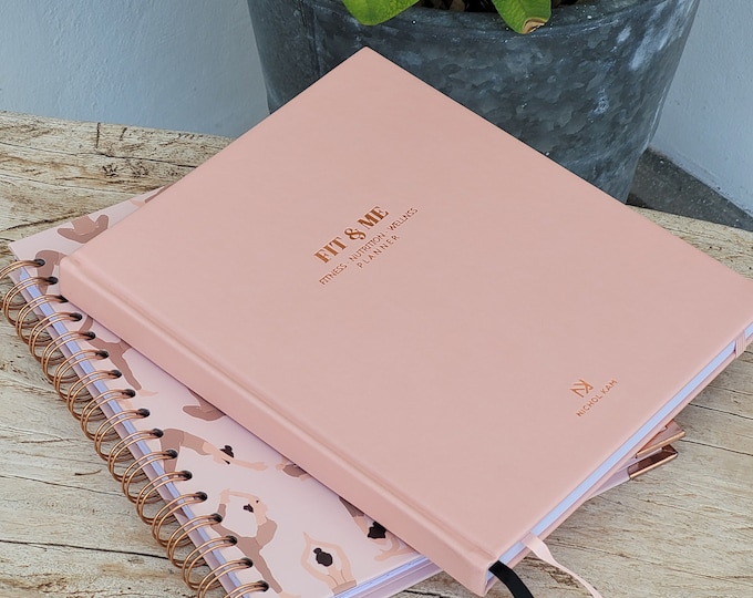 90-Day Fitness Planner, Undated Daily Wellness Journal