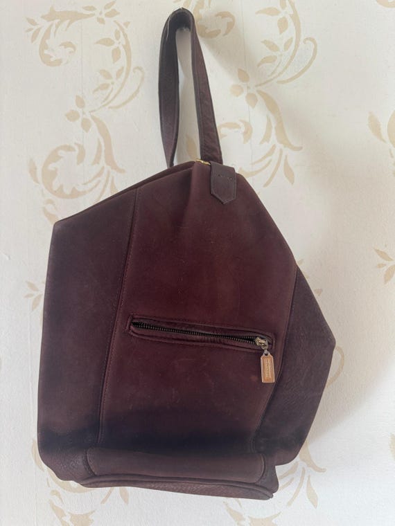 COACH 4944 Sonoma Nubuck Leather Flat Pack Backpack 