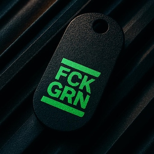 FCK GRN" | Einkaufswagenlöser | Einkaufswagen | Gadget |
