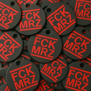 Einkaufswagenlöser „FCK MRZ“ – Dein stylisches Statement für den Alltag!