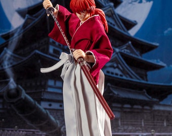 Rurouni Kenshin: Meiji Kenkaku Romantan Plushie Kenshin Himura/Sanosuke  Sagara,Plushies,Home + Office,Rurouni Kenshin: Meiji Kenkaku Romantan