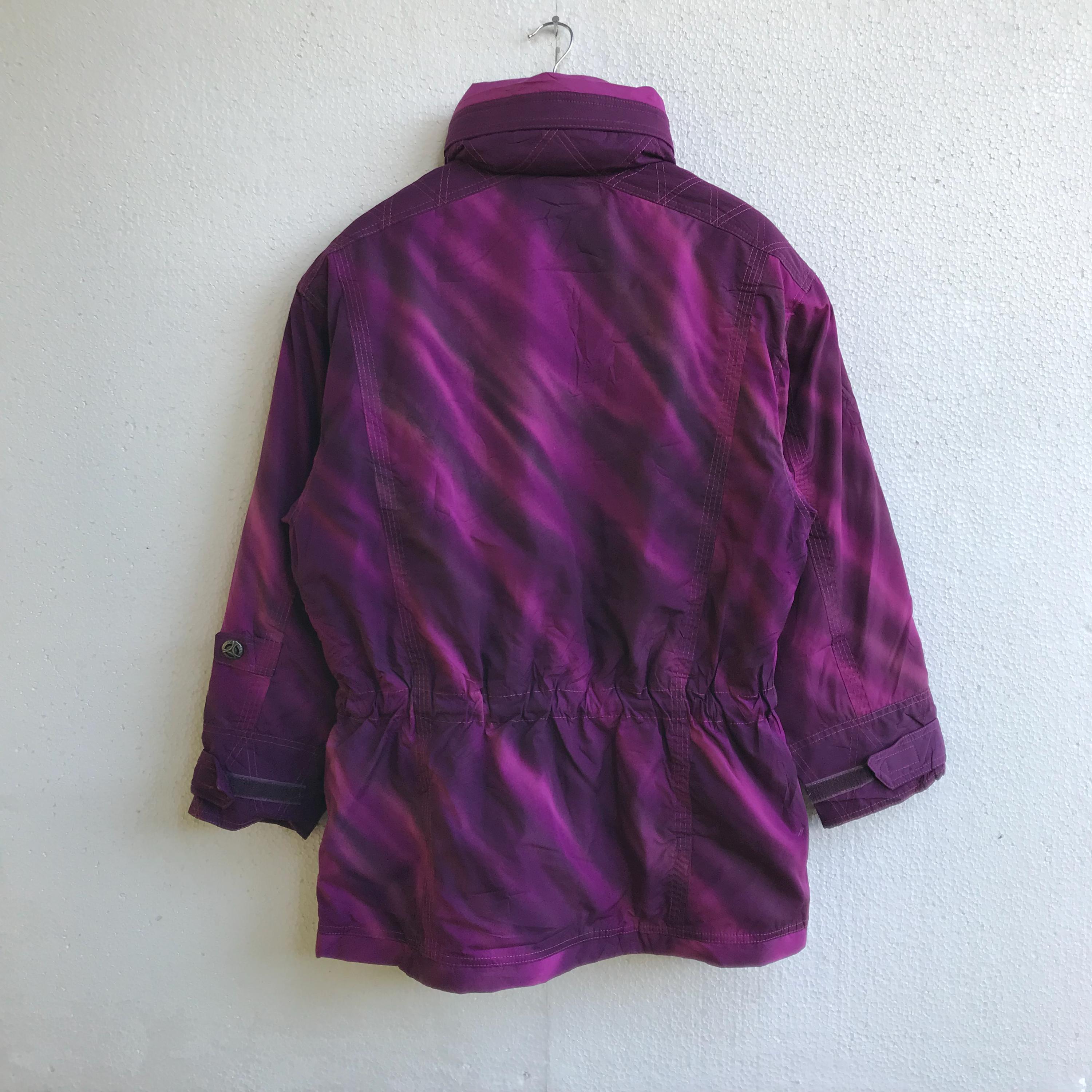 Medium, Vintage Mizuno World Sports Winter Jacket, Purple Magenta