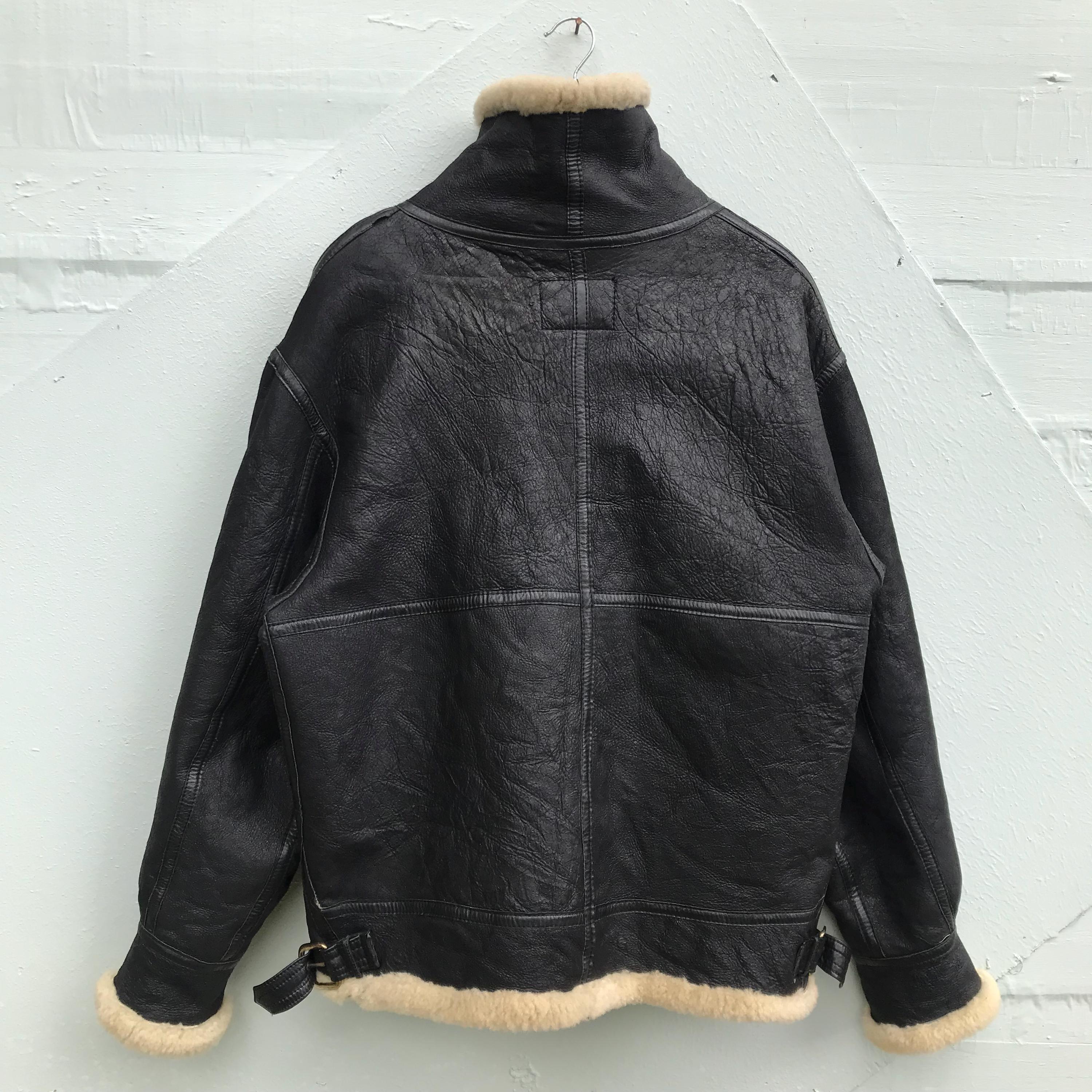 ジャケット・アウター Old US ARMY AIR FORCE B3 Flight Jacket US ARMY USAF B3 Flight Jacket Premium Leather Grown Lambskin