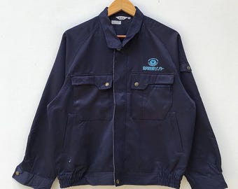 Vintage Hino Uniform Work Jacket Medium Hino Motors Workers Jacket