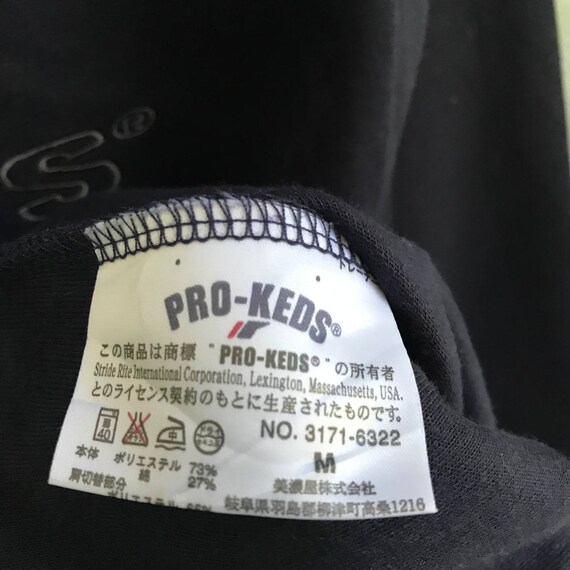 [ KEDS] ★BASIC LOGO SWEATSHIRT Vintage 90's Pro Keds Sportswear Blue Jumper Sweater is