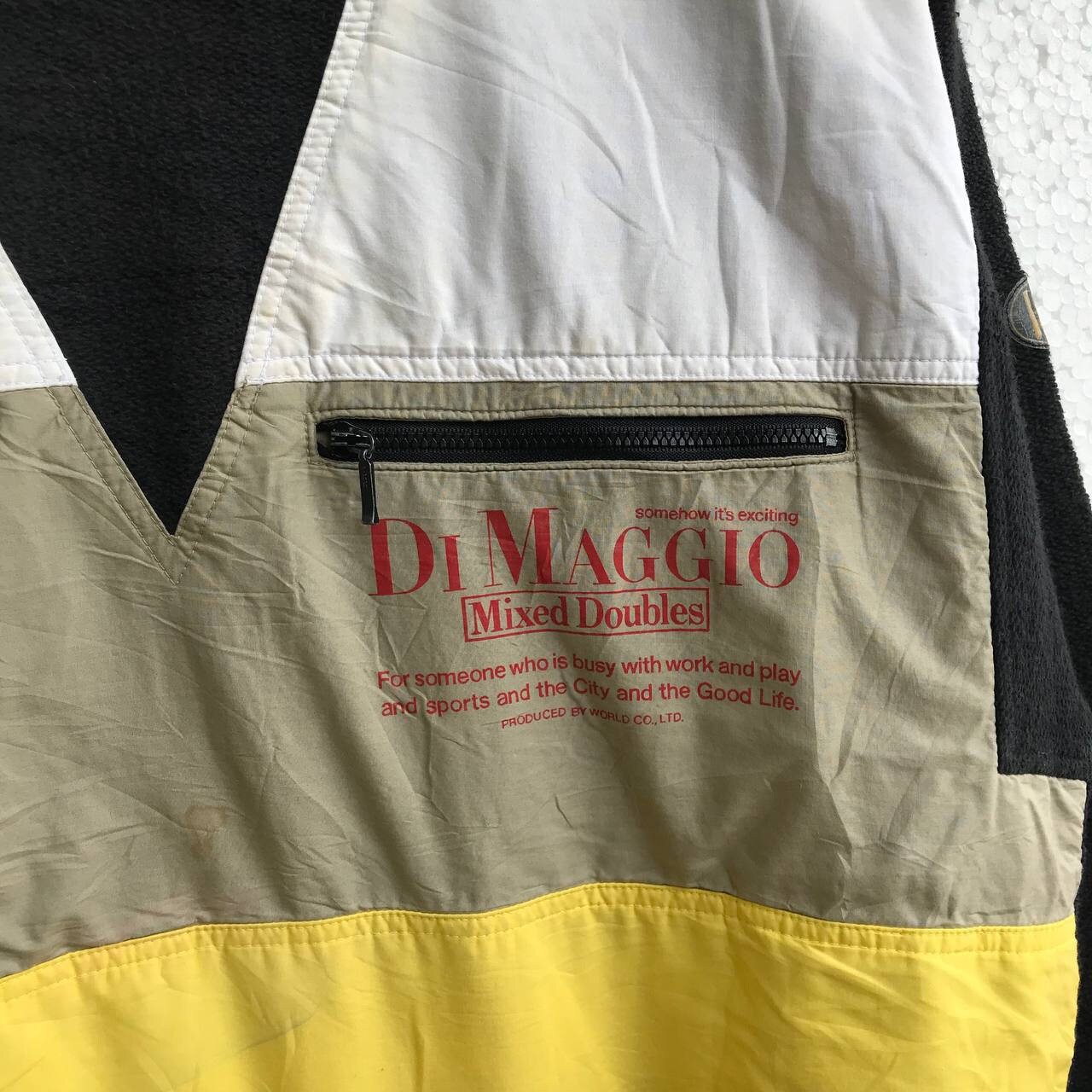 Dimaggio ミックスダブル ヴィンテージ クルーネック スウェットシャツ 