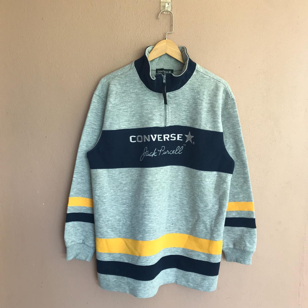 Jack Purcell Converse Vintage Sweatshirt Classic Comfort, Timeless