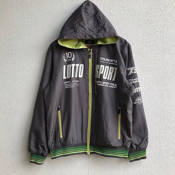 Sudadera cortavientos Lotto Italian Sport Design, chaqueta