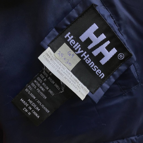 Helly Hansen Reversible Puffer Down Feather Jacke… - image 10