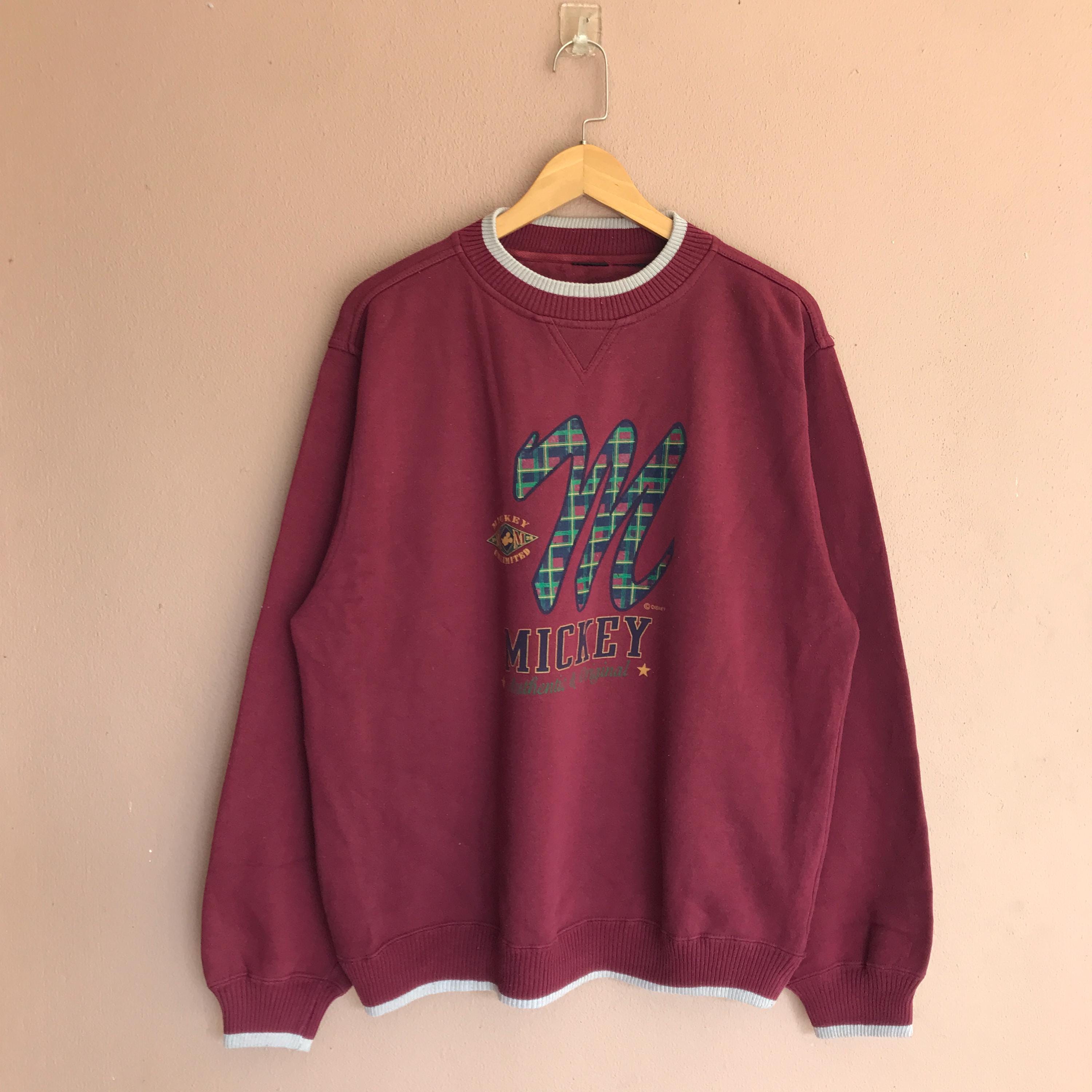 90s Mickey Crewneck - Etsy Canada