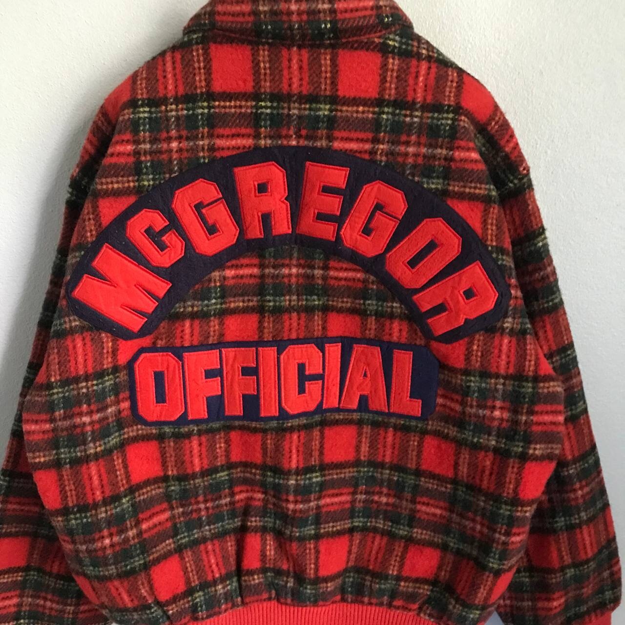 Medium, Vintage Mcgregor Bomber Jacket 90s Mcgregor, Big Spell Out