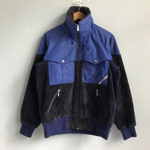 Vintage Descente Eizac Ski Jacket, Multi-Color Tactical Wear, Outdoor Gear Enthusiast, Winter Fashion Jacket Size Medium