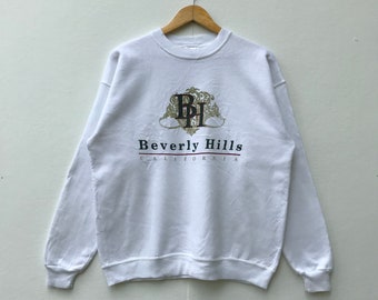 Vintage Beverly Hills California Grunge Style Sweatshirt, California Vacation Travel Shirt, Beverly Hills Gift Sweater, Beverly Hills Shirt