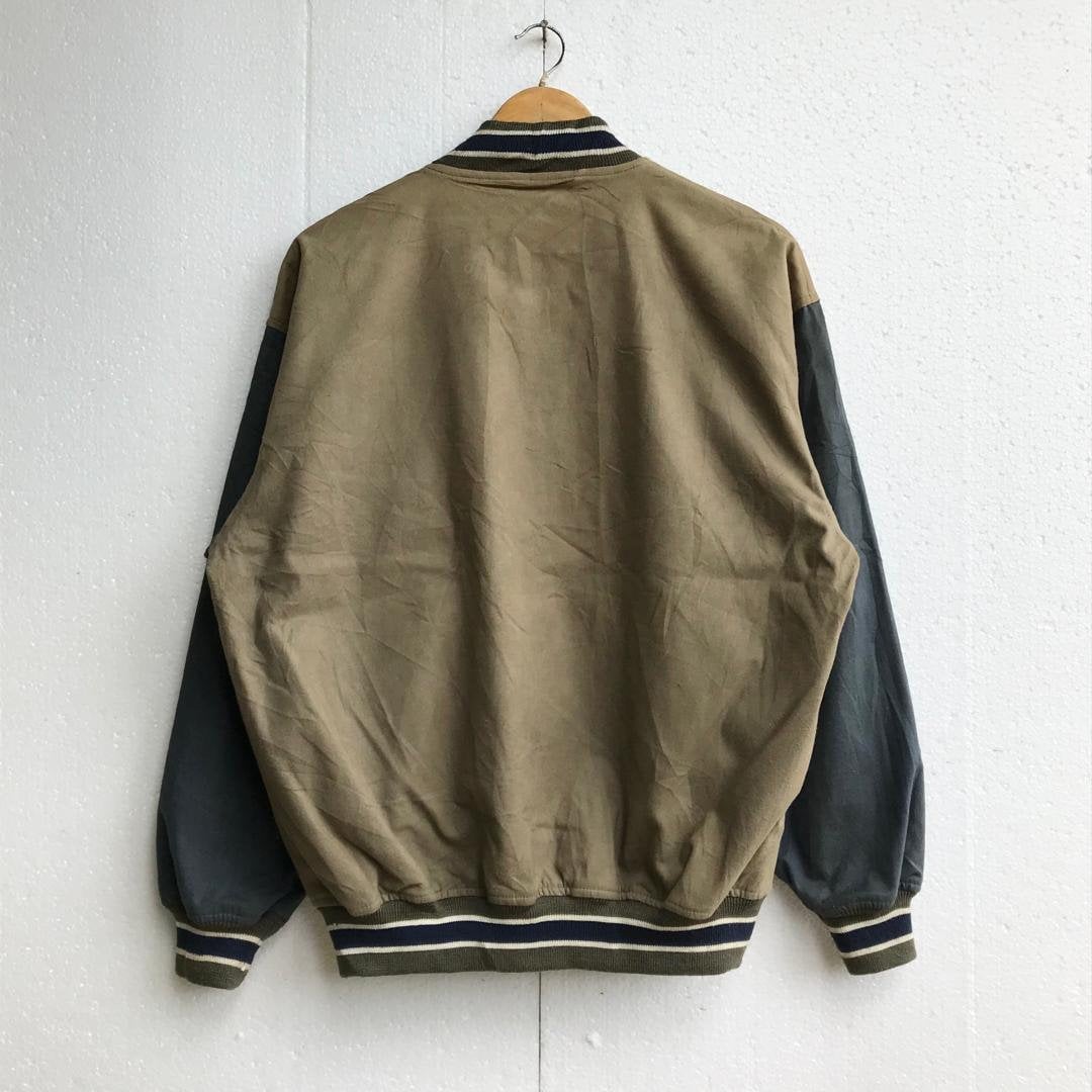 Vintage JVJ Made in Japan Varsity Jacket, 80s/90s Letterman Style 