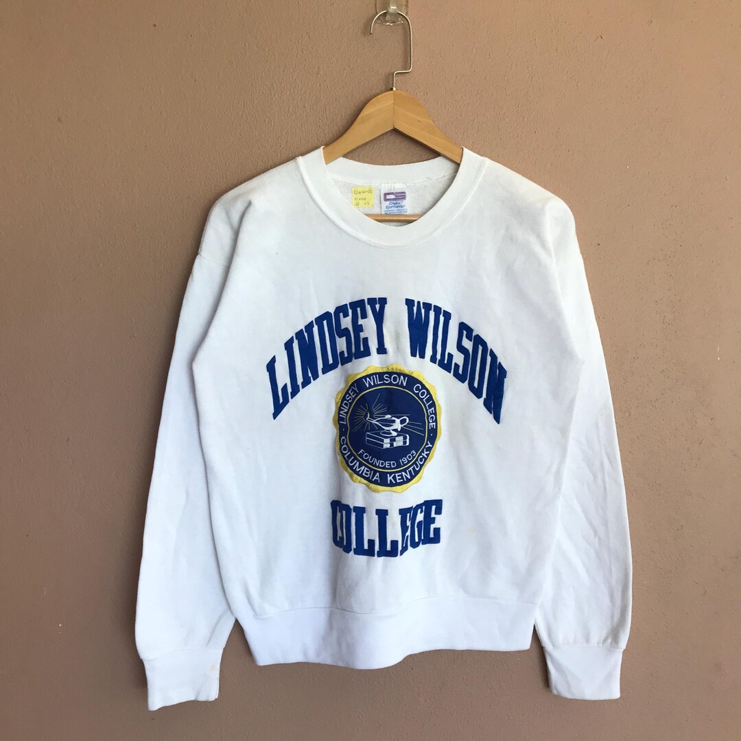 Medium, Vintage 1990s Lindsey Wilson College Crewneck Sweatshirt