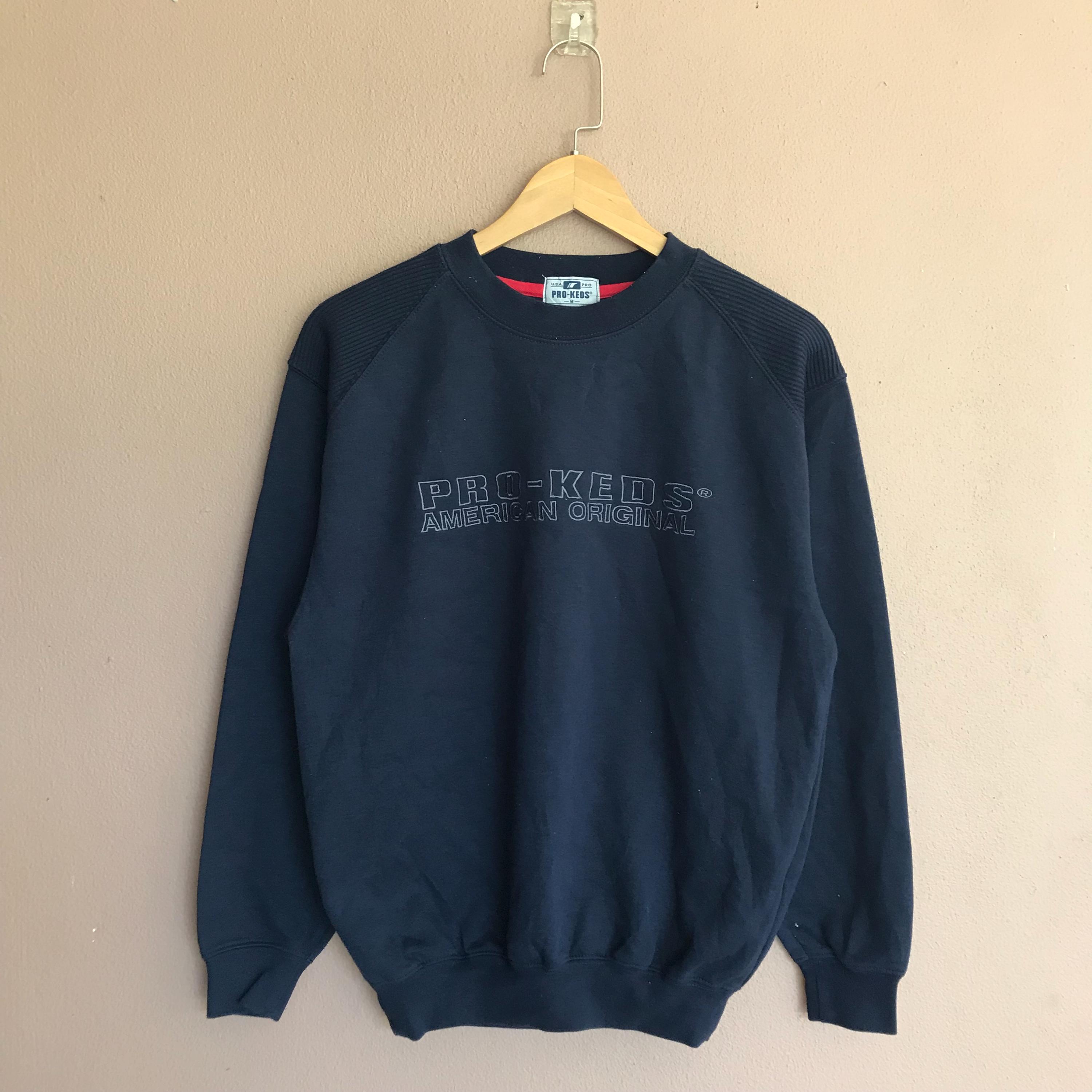 [ KEDS] ★BASIC LOGO SWEATSHIRT Vintage | Tops | Rare Vintage Keds Logo Embossed Sweatshirt
