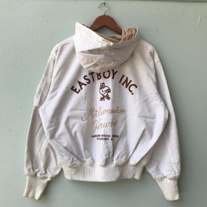 Milwaukee Hawks Bomber Jacket, Vintage Cotton Varsity Jacket, Retro 1960s Basketball Fan Gear, Sports Apparel, Classic Fashion Outerwear