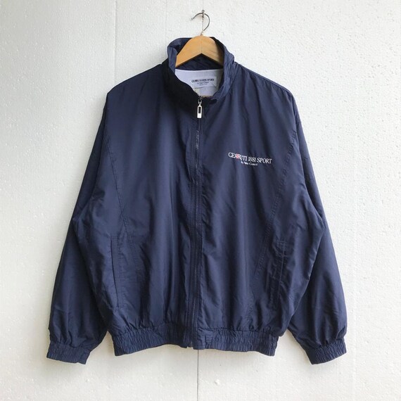 Vintage 90s Cerruti 1881 Sport Windbreaker Jacket Stylish Vintage 90s Cerruti 1881 Sport Windbreaker Jacket Stylish