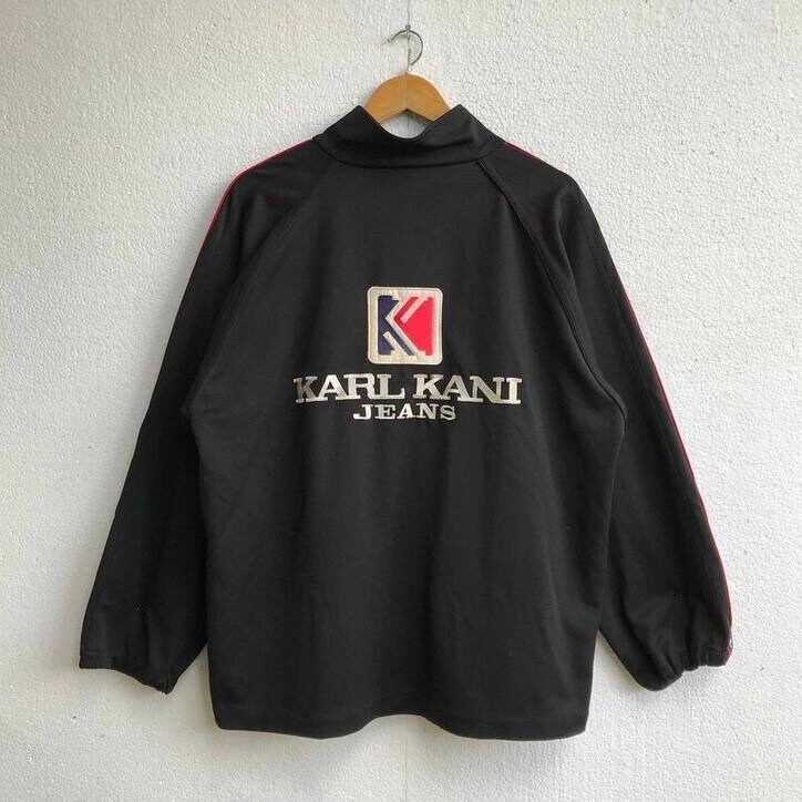 Vintage Karl Kani Jeans Track Jacket Classic Streetwear