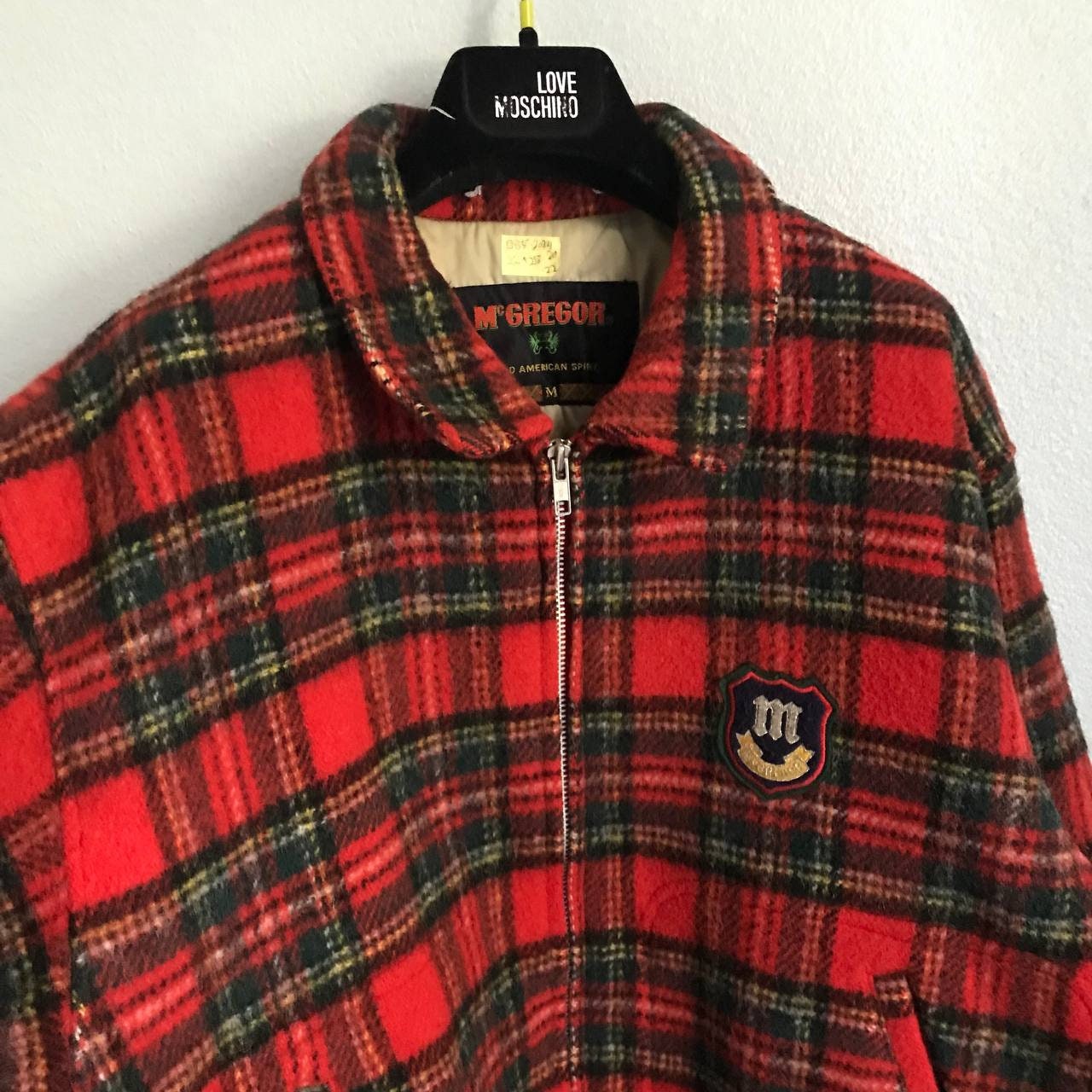 Vintage Mcgregor Bomber Jacket 90s Mcgregor Big Spell Out
