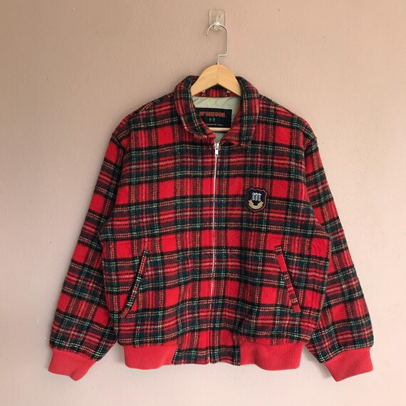 Medium, Vintage Mcgregor Bomber Jacket 90s Mcgregor, Big Spell Out