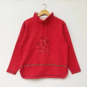 Vintage Cozy Holland Lapagayo Fleece Sweater for Women, Stylish Warm Pullover, Winter Fashion, Soft and Comfortable, Perfect Gift Idea