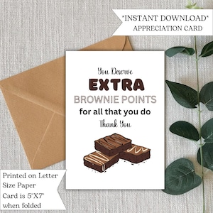 Tarjetas de agradecimiento para maestros imprimibles / Tarjetas de puntos extra para apreciar a los maestros / Descarga digital y gratitud instantánea