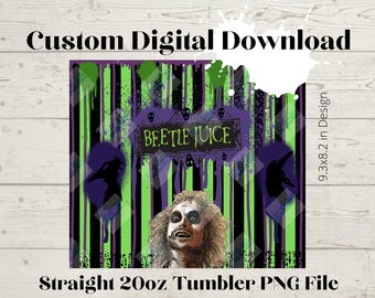Beetle Jugo-20oz Skinny Straight Tumbler design High Resolution PNG file DOWNLOAD