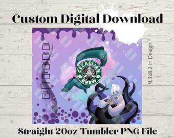 Cecaelian Brew-20oz Skinny Straight Tumbler design High Resolution PNG file DOWNLOAD