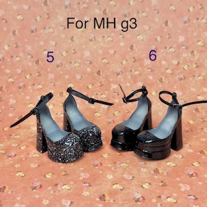Shoes for Monster High G3 dolls shoes for Rainbow High / Shadow High dolls NEW COLORS!!!