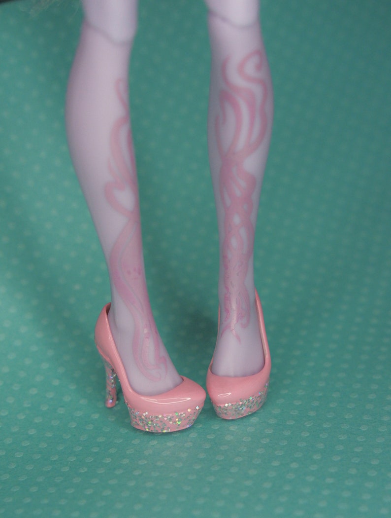 New Highheel Shoes for Monster High G3 dolls image 4