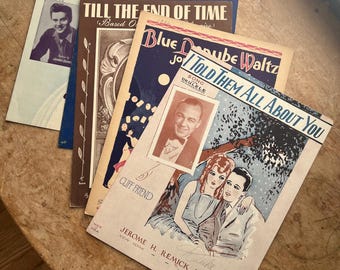 Vintage Sheet Music