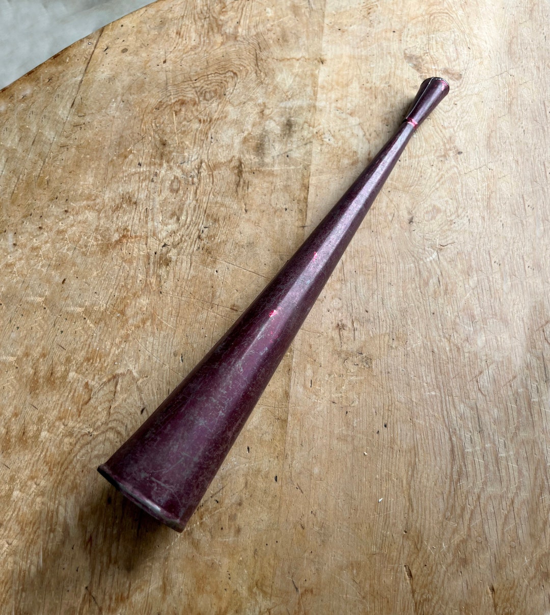 Vintage Tin Parade Horn / Red / Patriotic Etsy