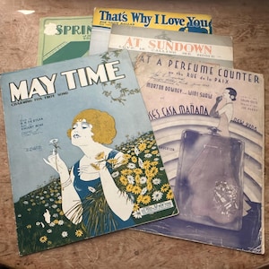 Vintage Sheet Music