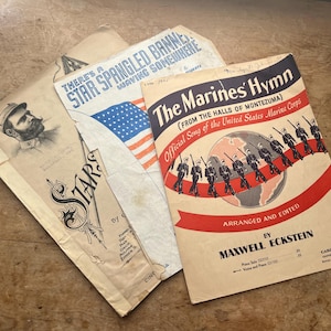 Patriotic Sheet Music / 1920&#39;s to 1940&#39;s