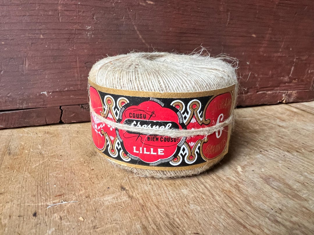 Antique French Crespel Chanvre String - Etsy