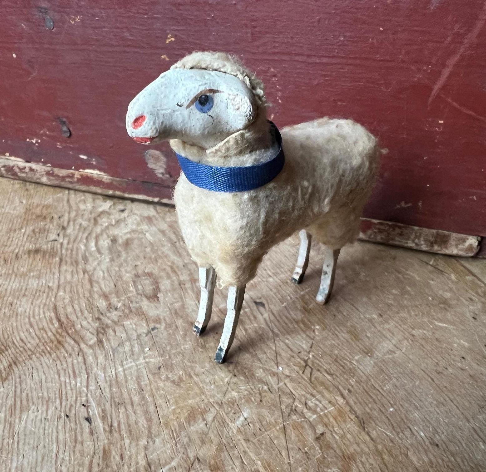 German Sheep Figurine - Etsy