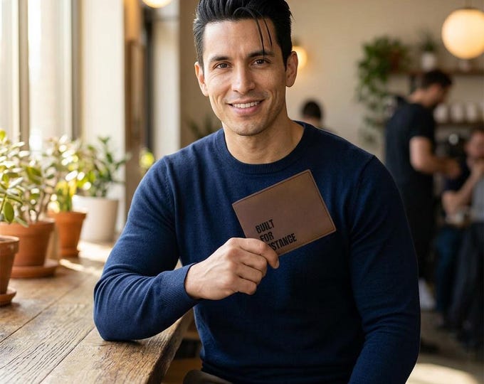 Built For Distance Smooth Is Fast wallet | Bi-Fold Wallet, Gift for him