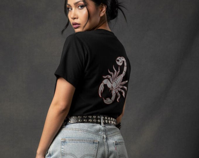 Scorpio Detective Tee, Zodiac Sign T-Shirt, Horoscope Gift, Astrology Apparel, Unisex Scorpio Shirt, Birthday Present