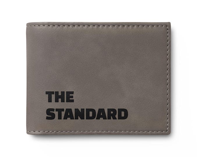 The Standard | Bi-Fold Wallet, Gift for him