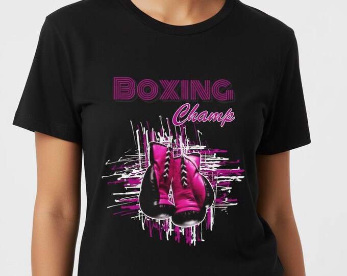 Boxing Life Graphic Tee: Unisex Jersey Short Sleeve
