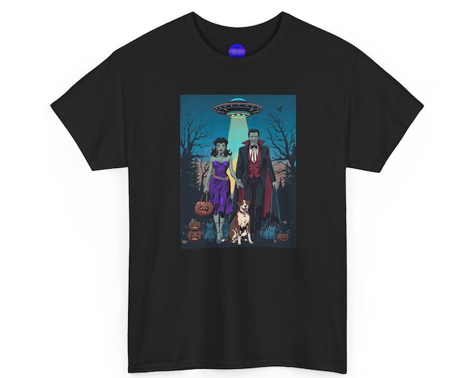 Spooky Halloween Graphic Tee | Unisex Vintage Skull T-Shirt | Scary Season Top | Funny Fall Outfit | Witchy Graphic Shirt