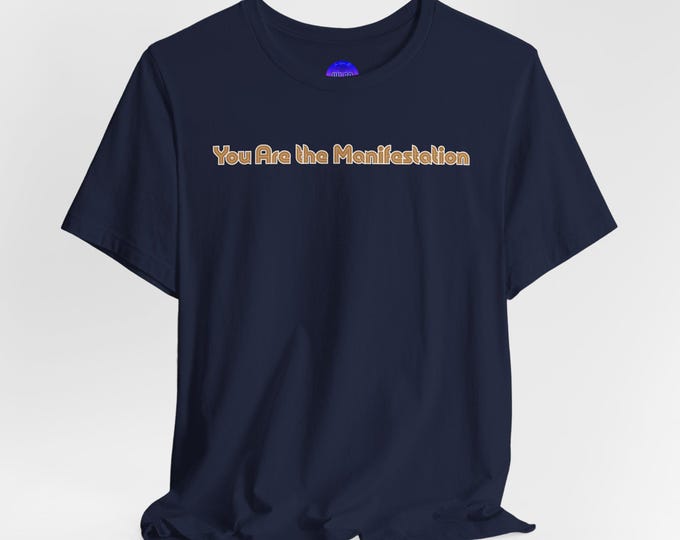 You Are the Manifestation text The Magician Tarot Tee | Inspirational Text Shirt